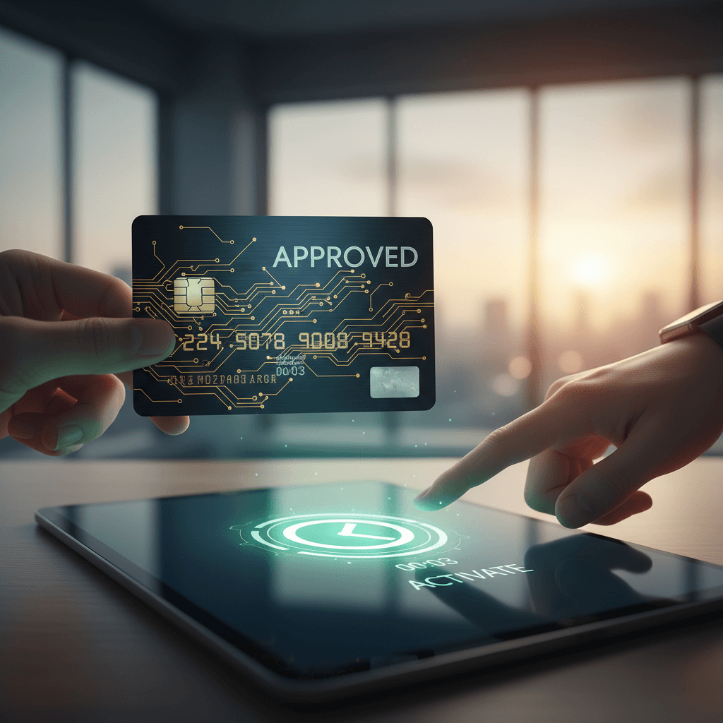 Dire oui en quelques minutes: comprendre la carte de crédit avec approbation instantanée