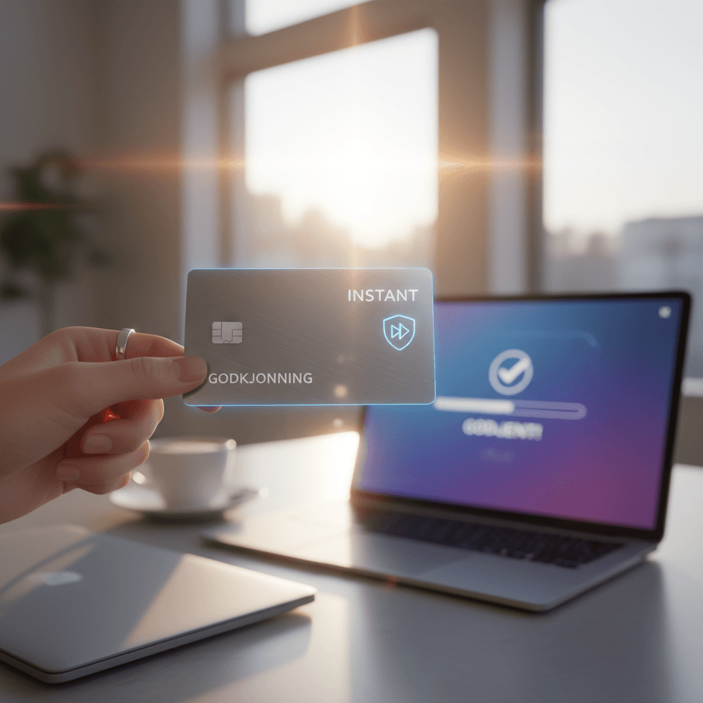 Den raske snarveien: Slik bruker du kredittkort med øyeblikkelig godkjenning når tiden virkelig betyr noe