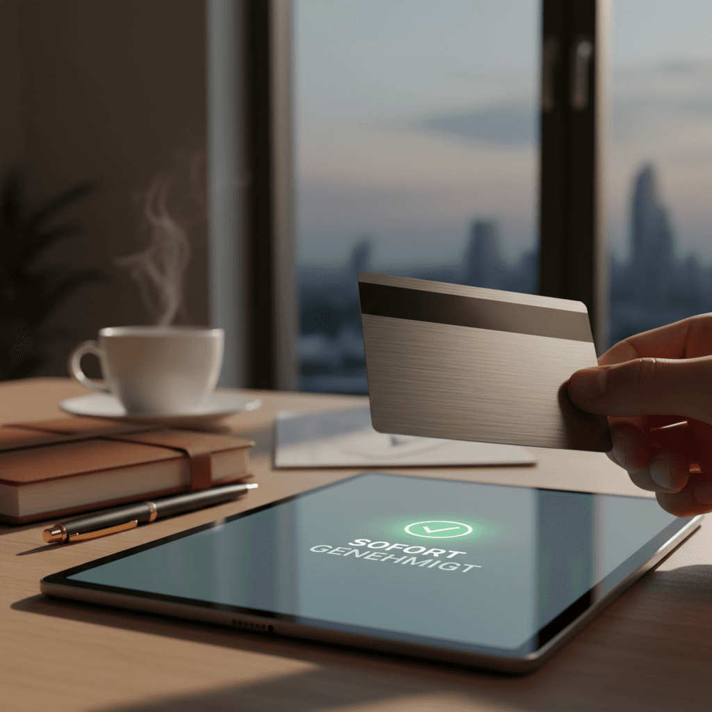 Die 10-Minuten-Finanzwende: Wie eine kreditkarte mit sofortiger genehmigung Ihren Alltag entlastet