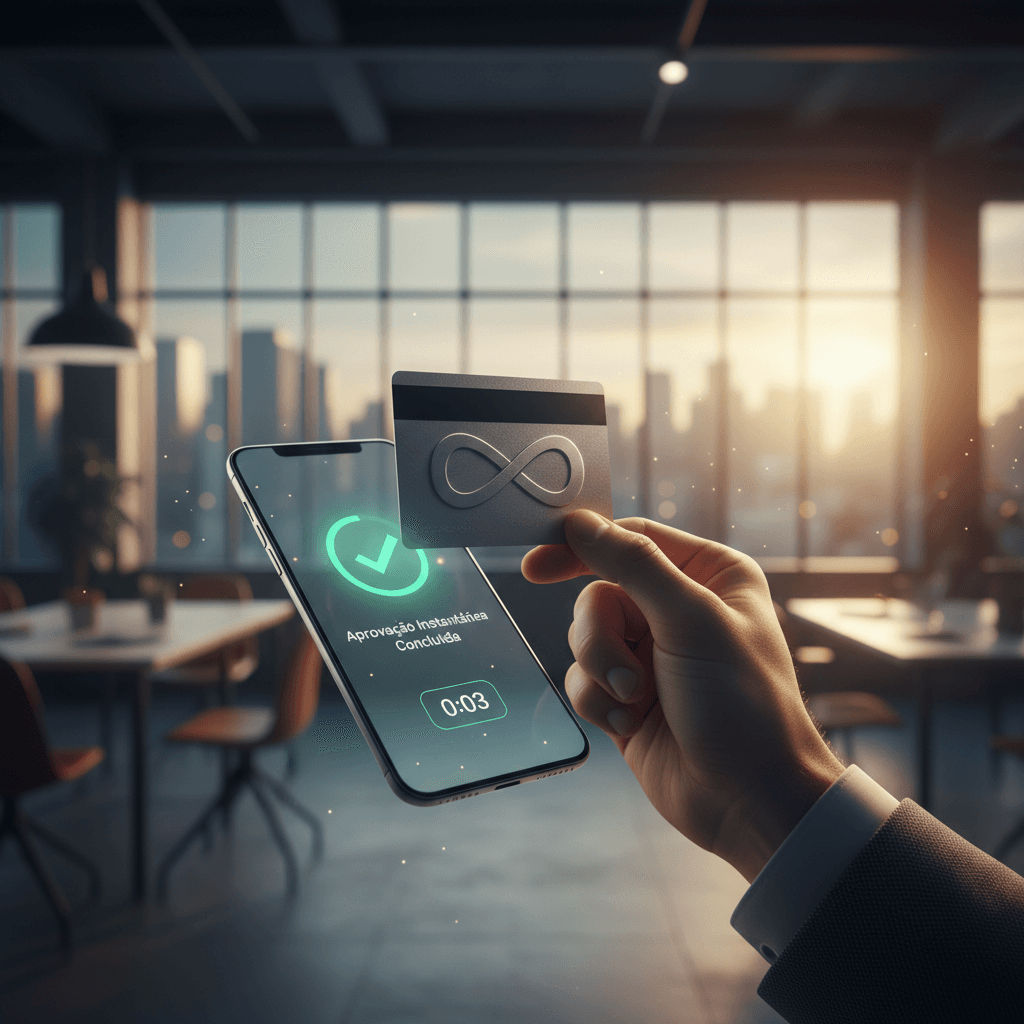 A virada inteligente: como um cartão de crédito com aprovação instantânea pode destravar seu próximo passo