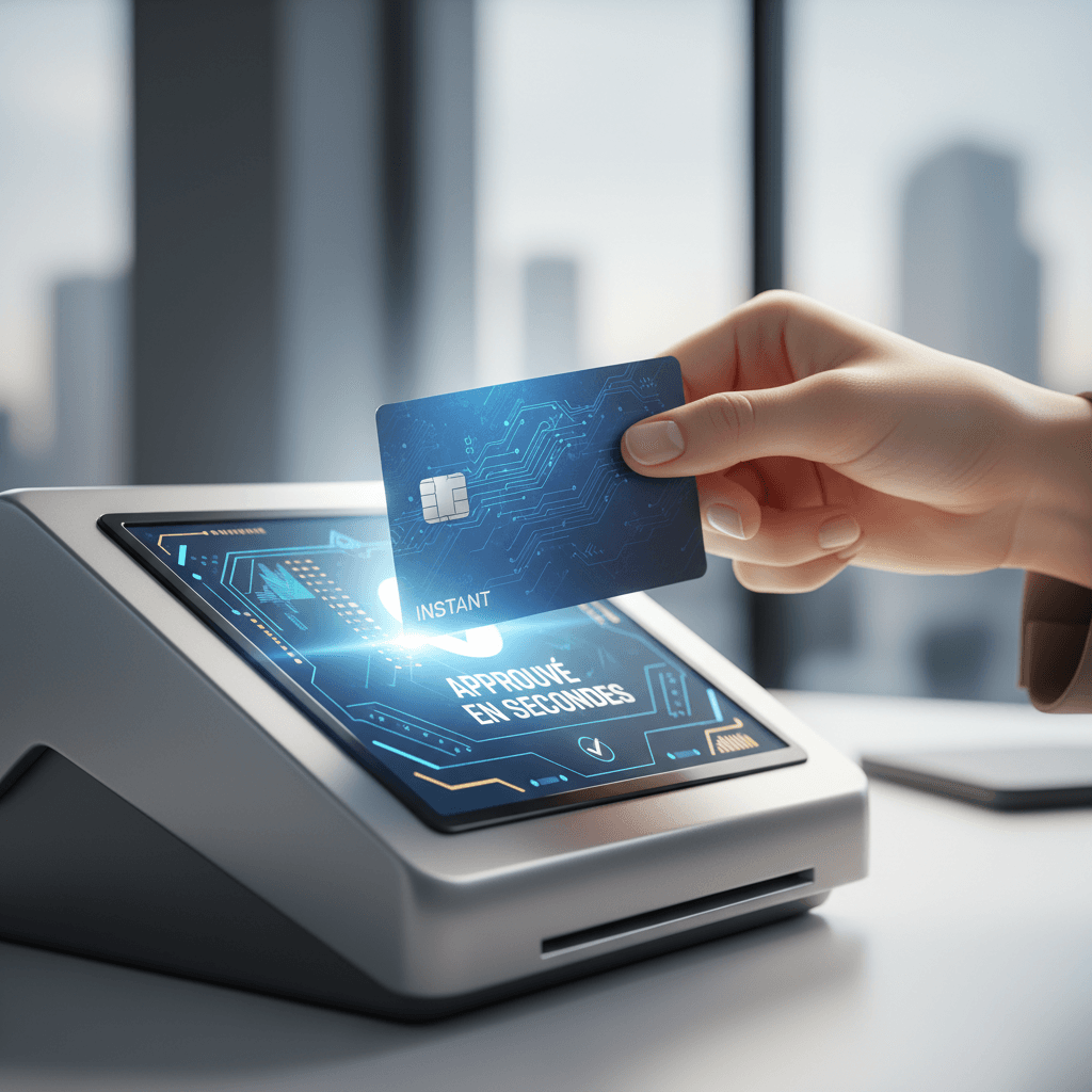 Le raccourci financier: pourquoi la carte de crédit avec approbation instantanée change la donne