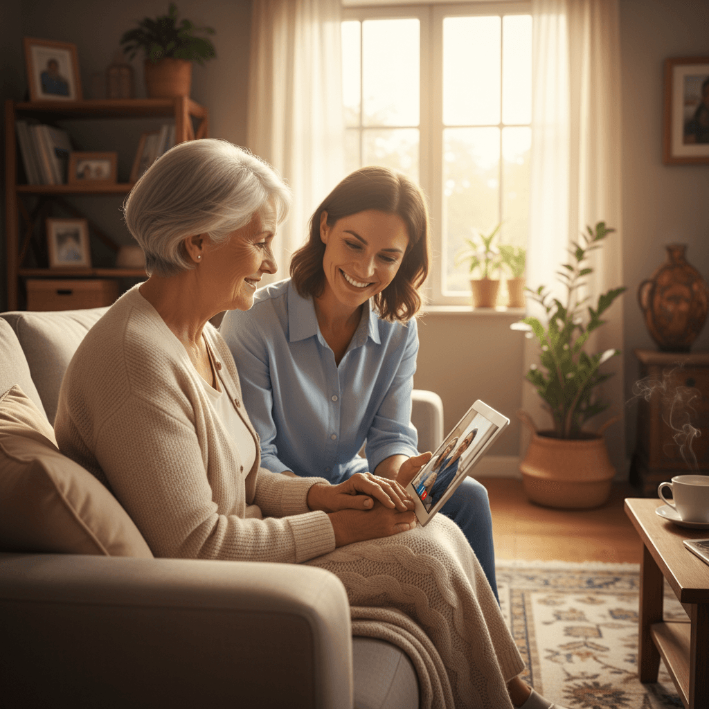 Tu casa, su calma: Guía honesta para organizar el mejor cuidado de tus mayores