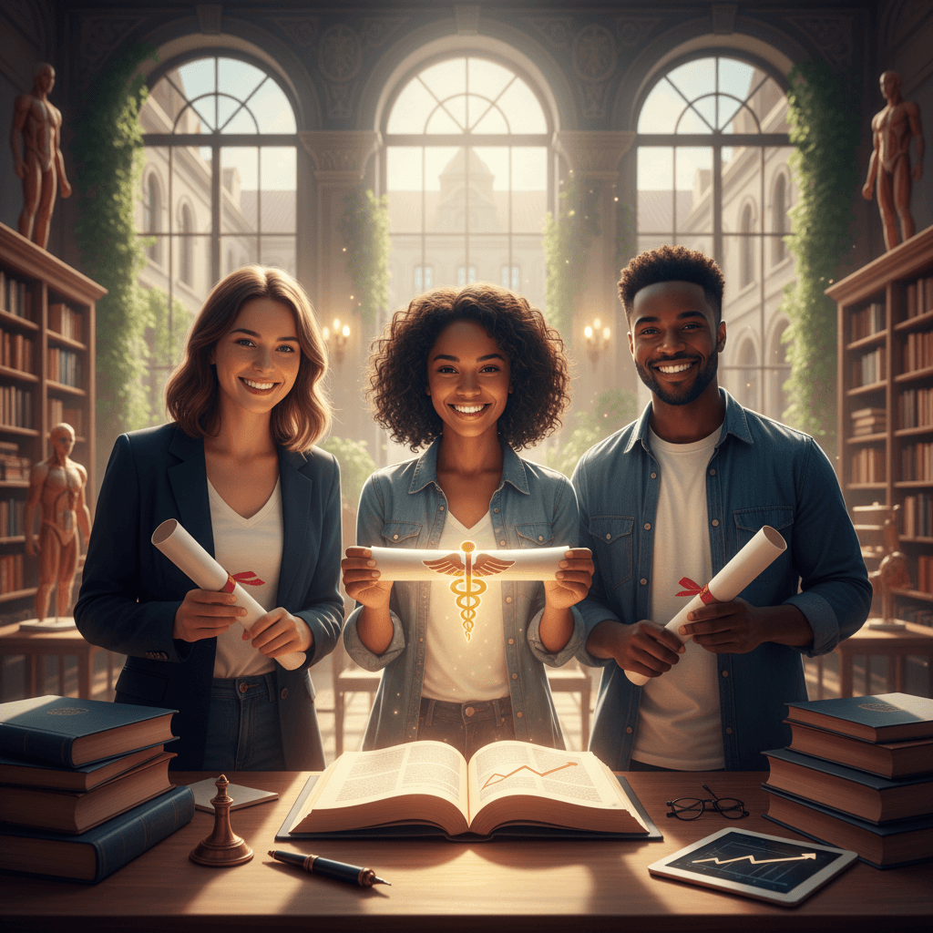 O caminho discreto para estudar Medicina sem dívidas: um guia que ninguém te contou