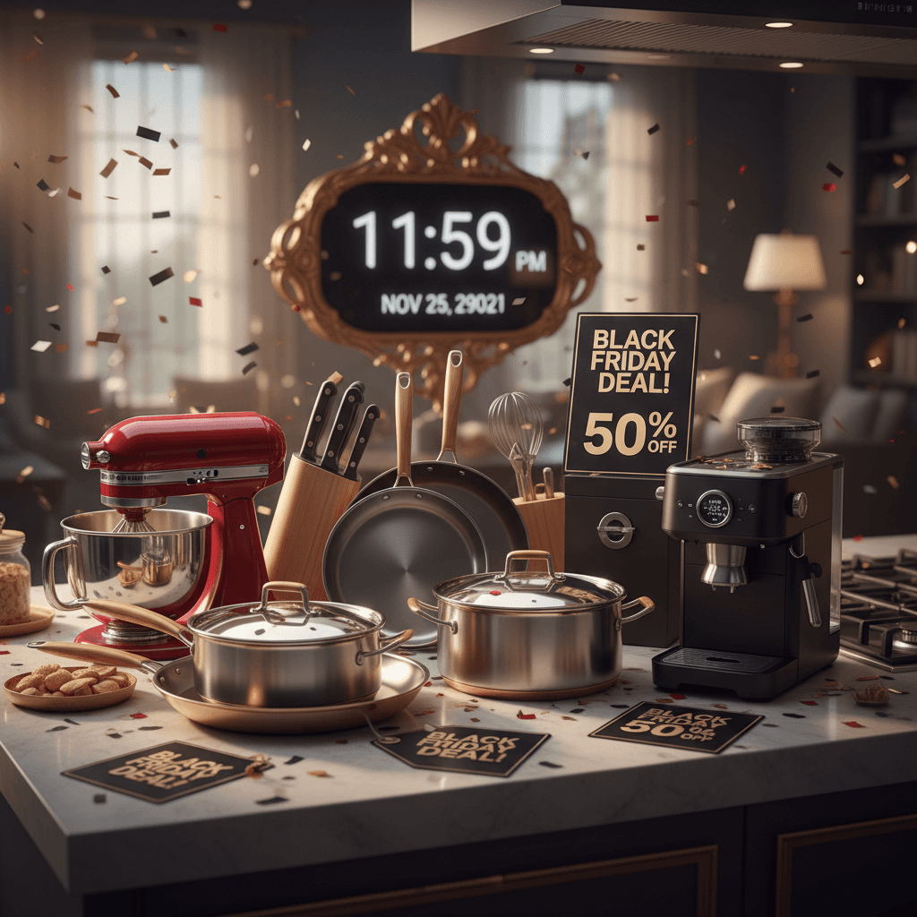 كيف تقتنص ترقية مطبخ أحلامك في موسم الجمعة السوداء دون ندم لاحق