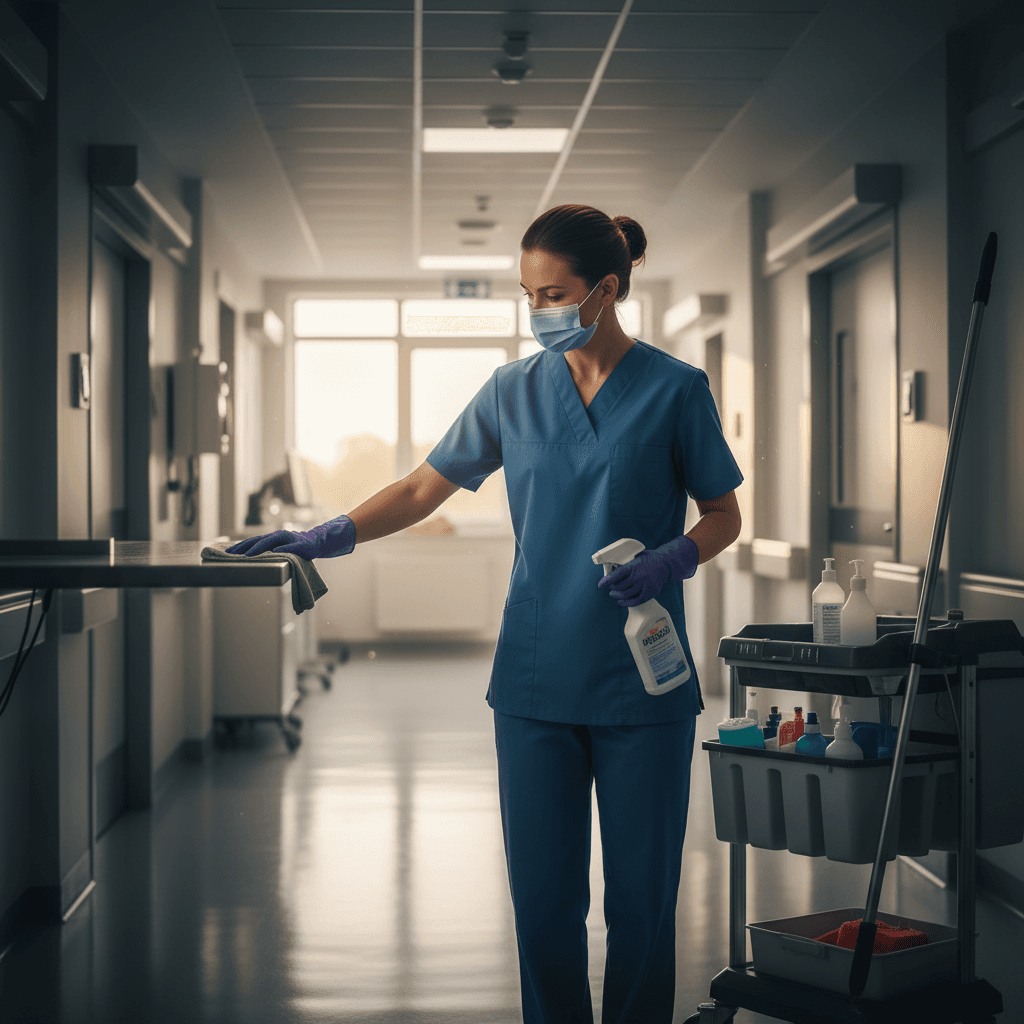 Hastanelerde Görünmeyen Güç: Hijyen Kariyerlerine Akıllı Bir Başlangıç