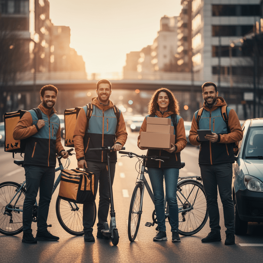 Le virage malin: transformer le temps perdu en revenus avec les emplois de livraison