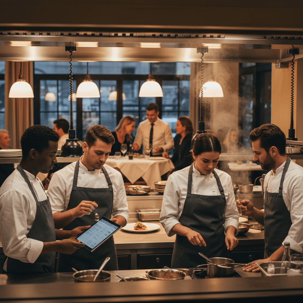 Hinter den Kulissen der Gastronomie: Wie Restaurantjobs Türen öffnen und Ihre Entwicklung beschleunigen