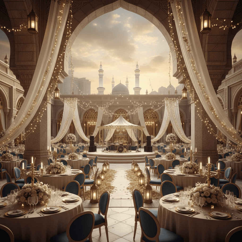 أسرار حفلة تُحكى لسنوات: كيف تختار شركة تنظيم حفلات في مكة وتحوّل رؤيتك إلى ذكرى خالدة