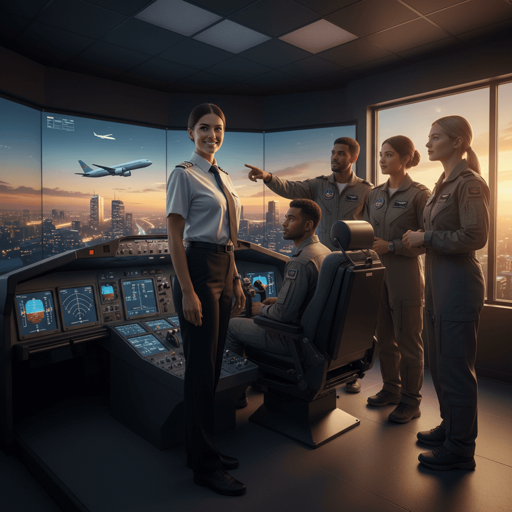 Kun intohimo kohtaa taivaan: opas kohti uutta uraa ilmailukoulutuksessa 2025