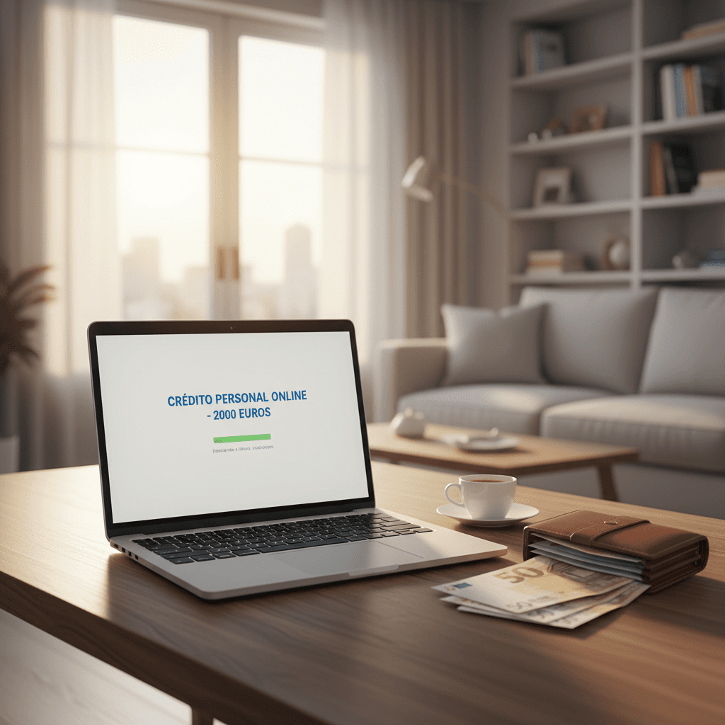 El pequeño empujón que ordena tu mes: guía honesta del crédito personal 2000 euros en línea
