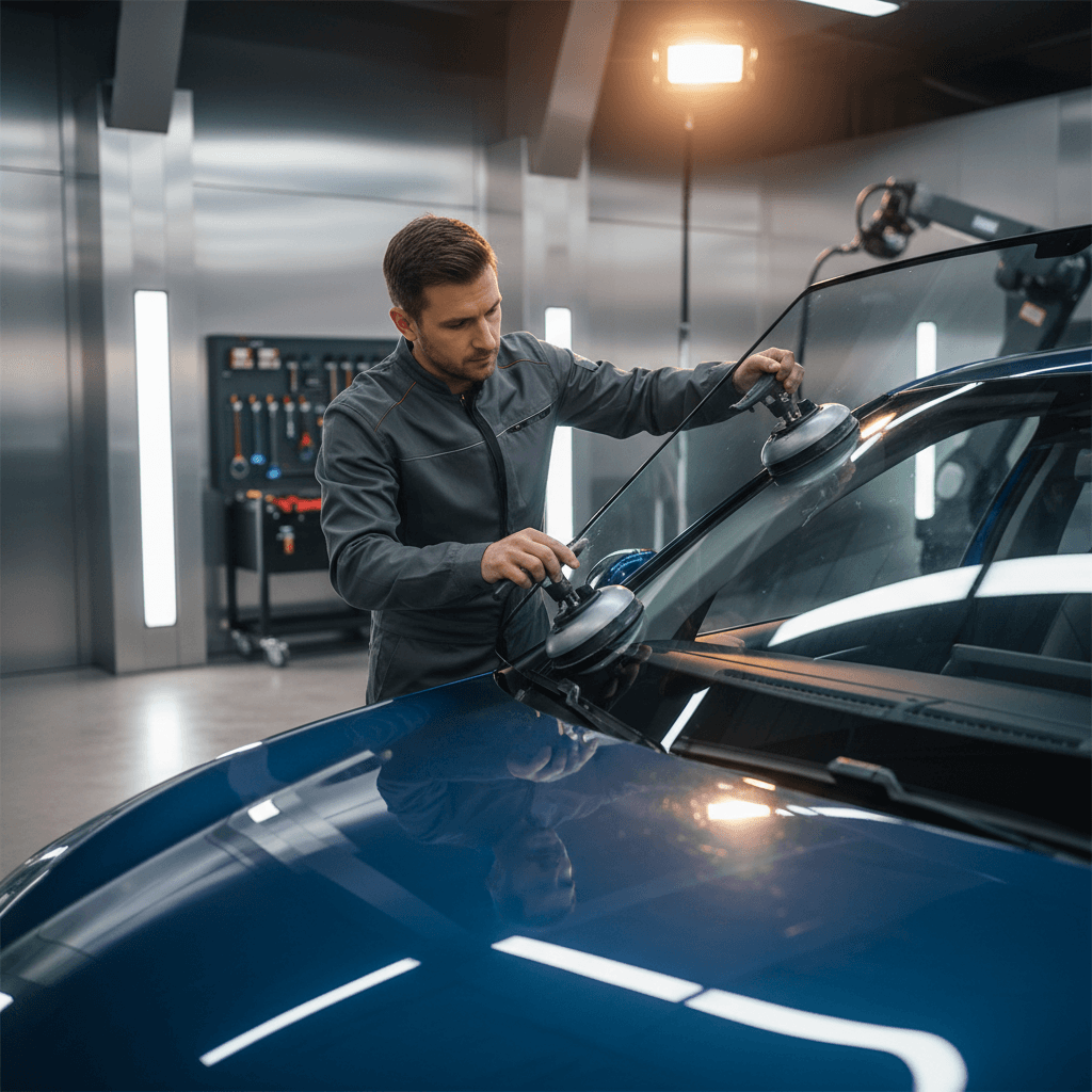 Voir clair sur la route: l’art d’un pare-brise remplacé par un vrai expert