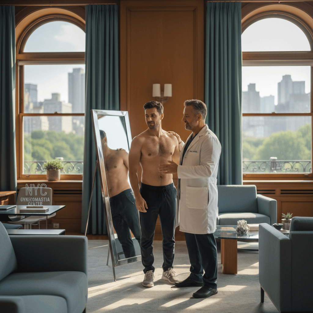 The Quiet Fix: How New York Men Find Real Relief From Gynecomastia
