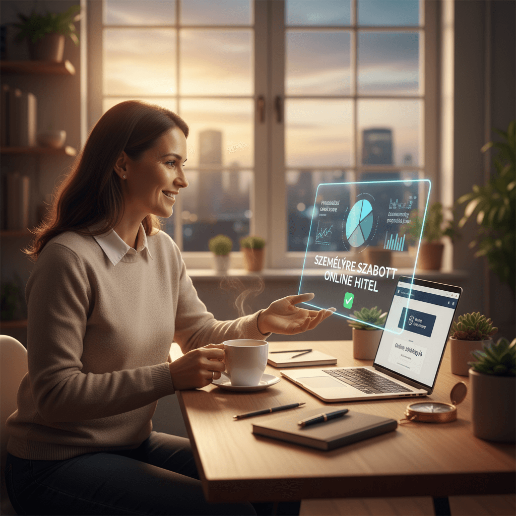 Amikor a hitel végre Ön köré igazodik: személyre szabott online hitel, stressz nélkül
