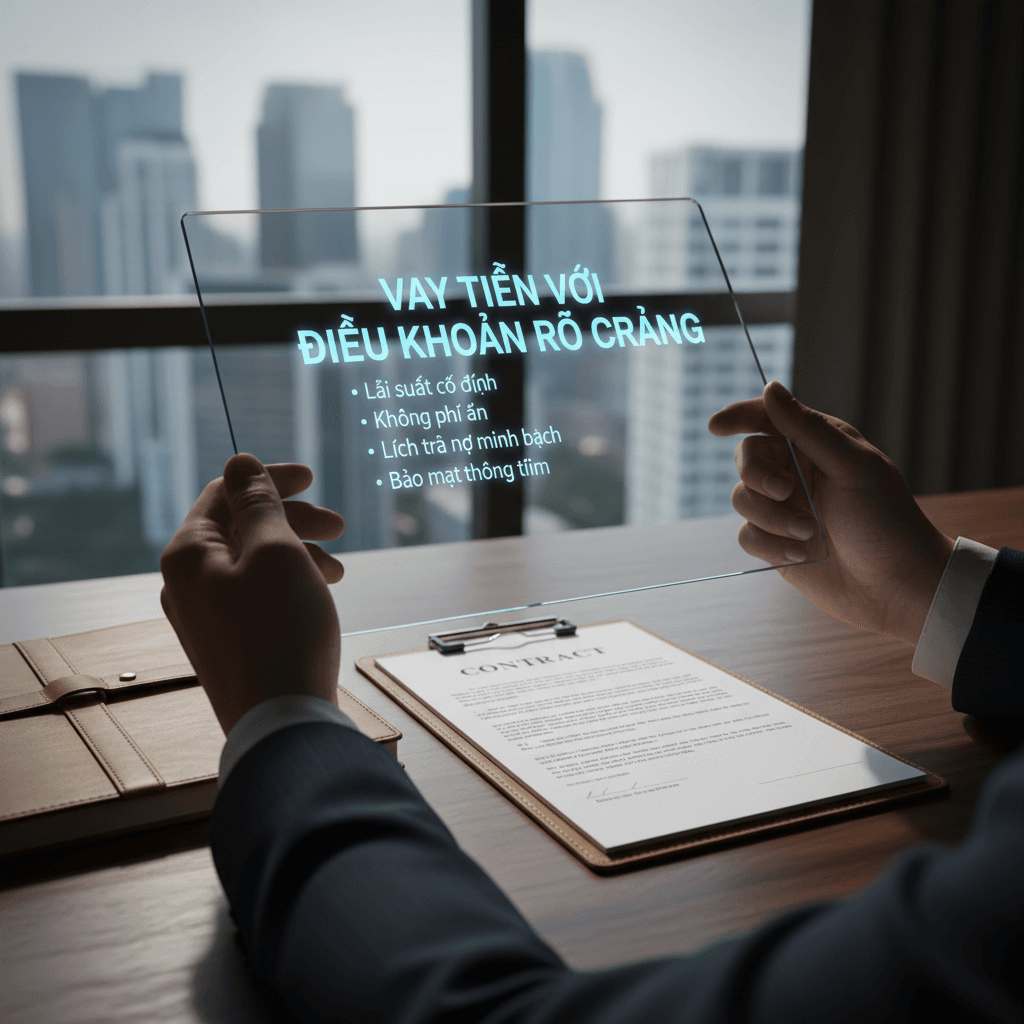 Nghệ thuật vay tiền với điều khoản rõ ràng: Hành trình từ lo lắng đến chủ động