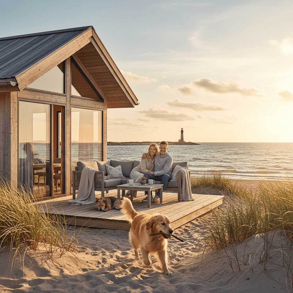 Die ruhige Kunst des Reisens mit Hund: Warum ein Ferienhaus an der Ostsee den Unterschied macht