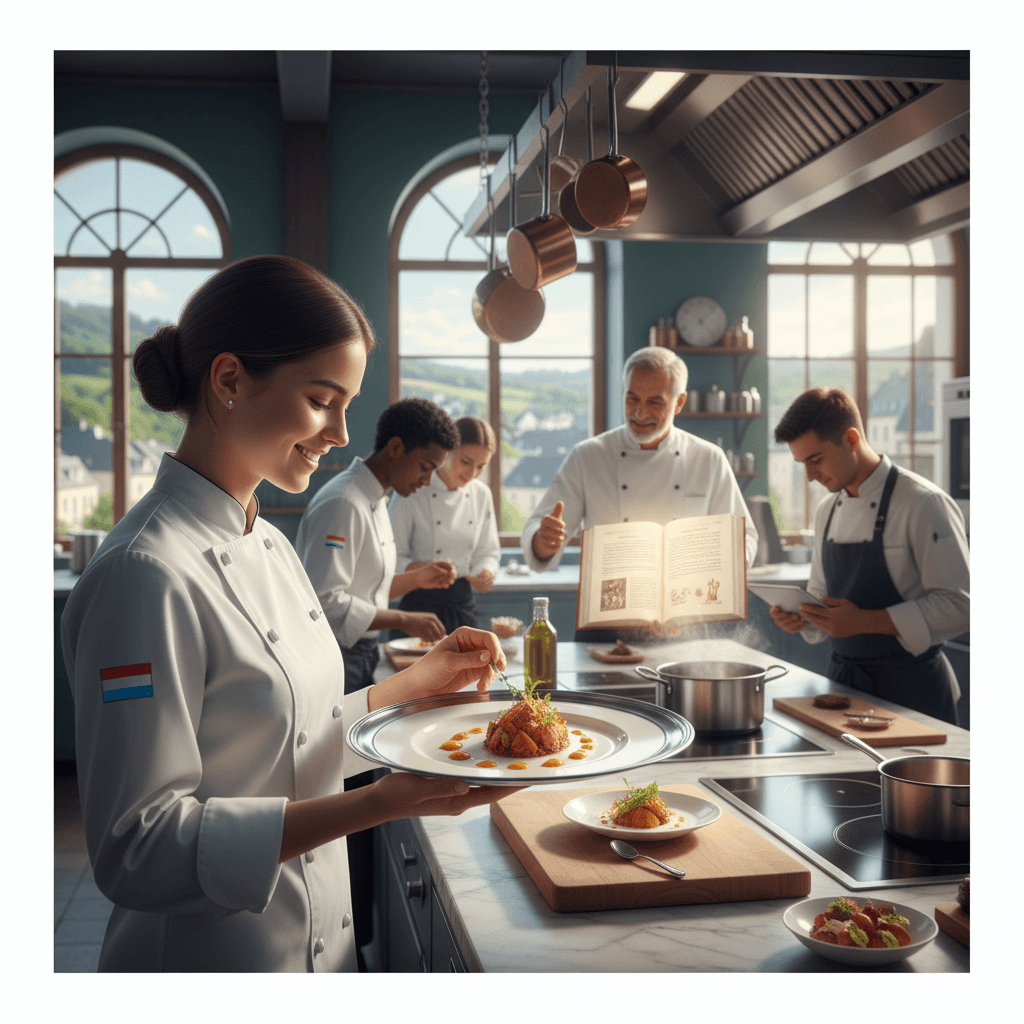 Del fogón al Gran Ducado: becas de gastronomía en Luxemburgo, oportunidades, requisitos y pasos