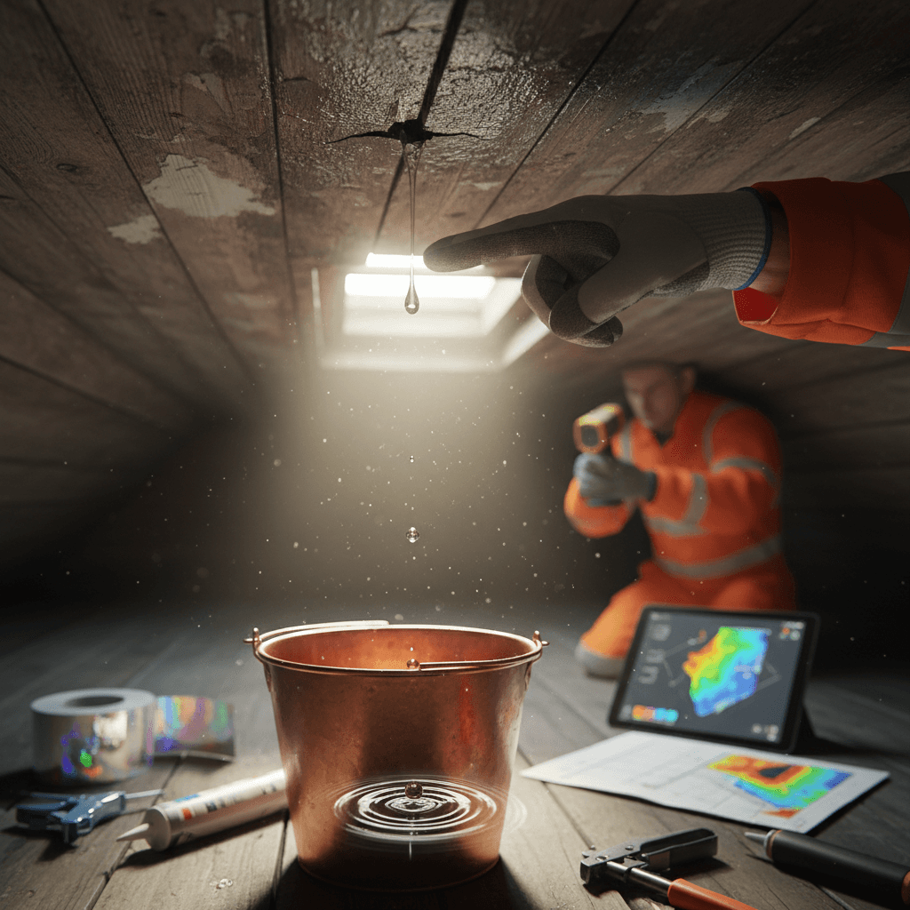 The Quiet Drip That Costs a Fortune: A Homeowner’s Roof Leak Repair Guide to Signs, Methods, and Choosing the Right Tech