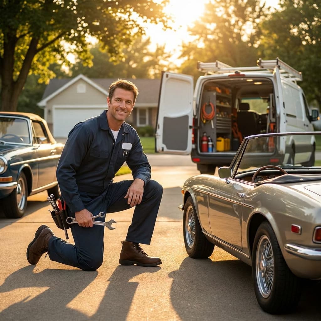 عندما تتعطل سيارتك فجأة: لماذا أصبح الميكانيكي المتنقل الخيار الأذكى اليوم
