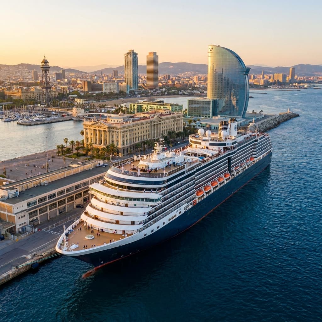 El mapa secreto de unas vacaciones fáciles: por qué los cruceros desde Barcelona están ganando terreno