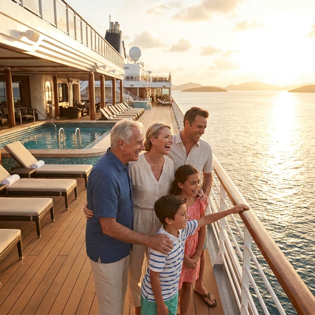La crociera che mette d’accordo tutti: come prenotare con serenità quando viaggi in famiglia